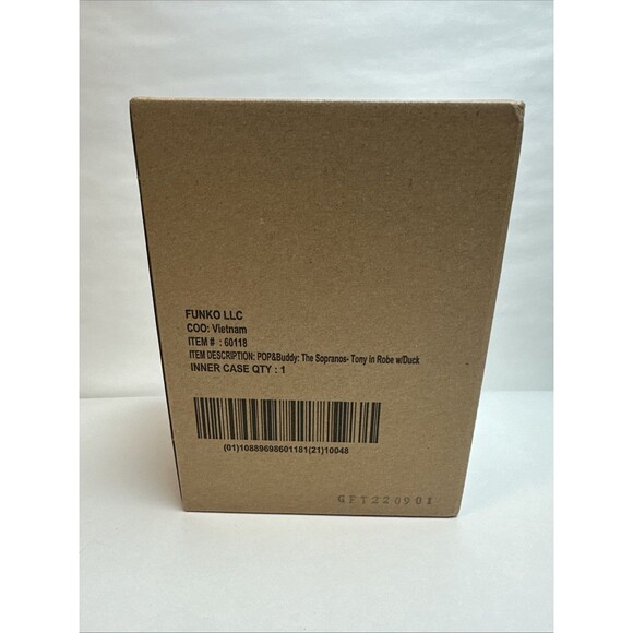 Funko POP! TV #1295: The Sopranos - Tony Soprano With Duck - Amazon Exclusive!! - Picture 1 of 4